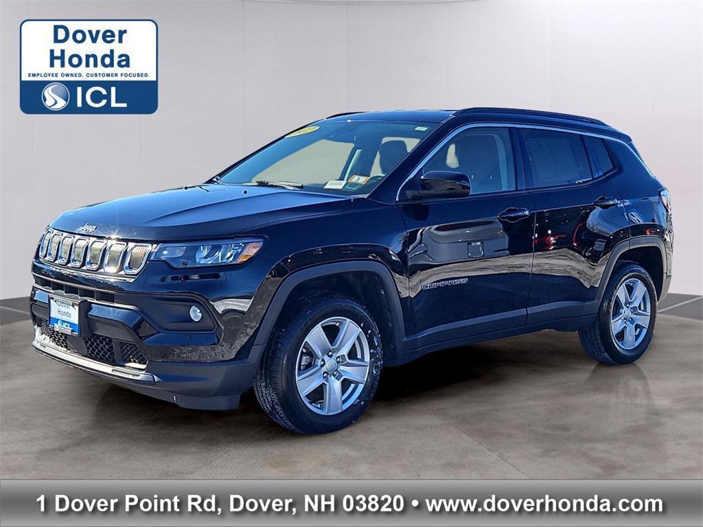used 2022 Jeep Compass car, priced at $21,987