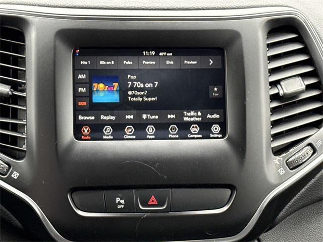 used 2019 Jeep Cherokee car, priced at $13,000