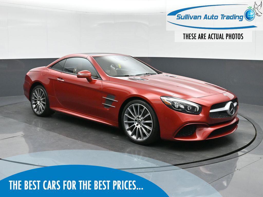 used 2018 Mercedes-Benz SL 450 car, priced at $35,987