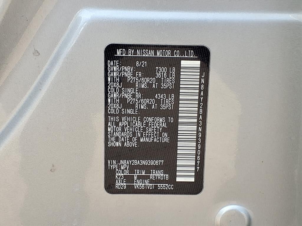 used 2022 Nissan Armada car, priced at $29,200