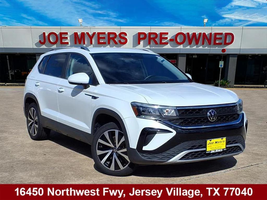used 2023 Volkswagen Taos car, priced at $18,400
