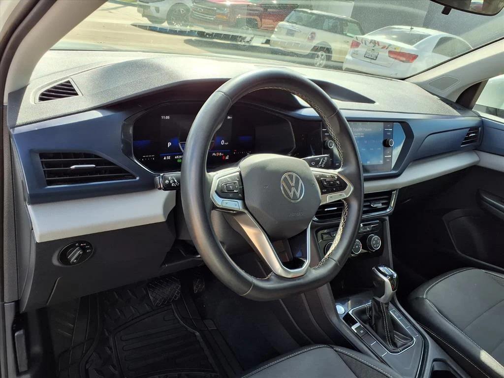 used 2023 Volkswagen Taos car, priced at $18,400