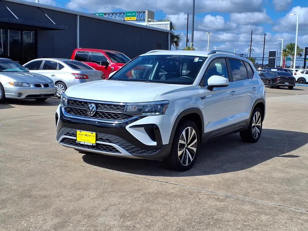 used 2023 Volkswagen Taos car, priced at $18,400