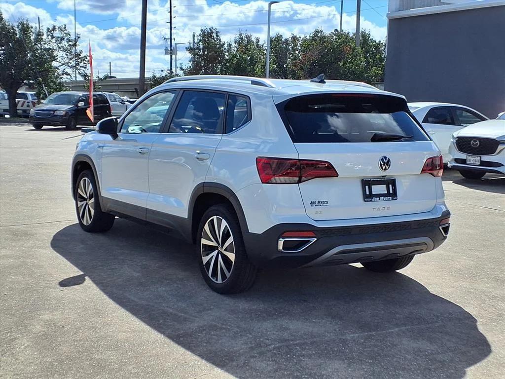 used 2023 Volkswagen Taos car, priced at $18,400