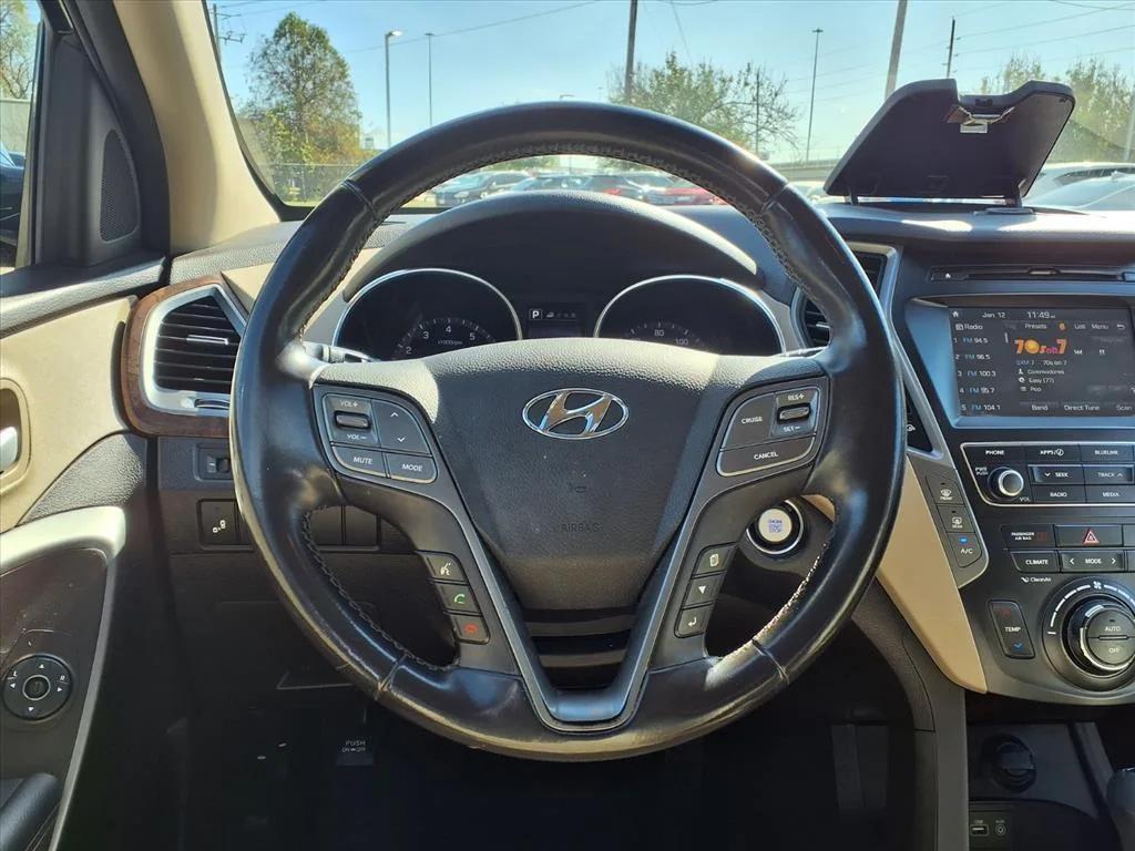 used 2017 Hyundai Santa Fe car, priced at $9,700