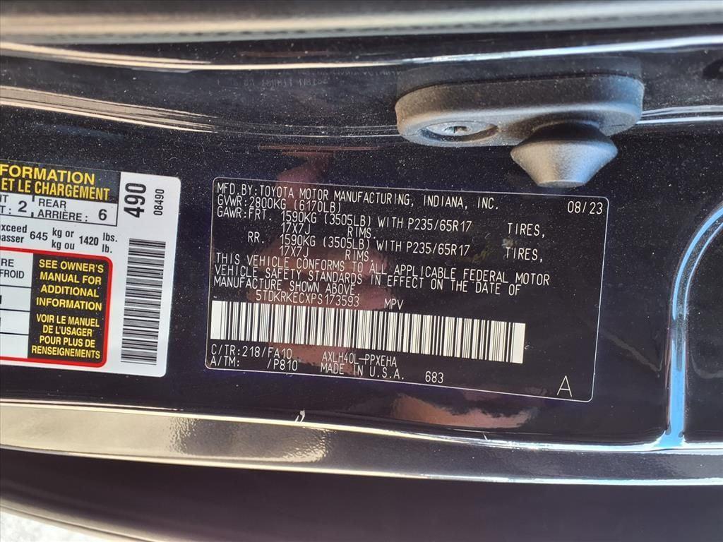 used 2023 Toyota Sienna car, priced at $34,600