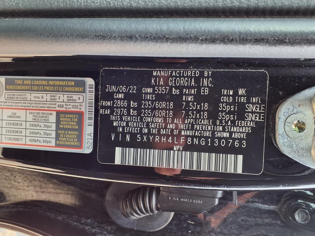 used 2022 Kia Sorento car, priced at $23,400