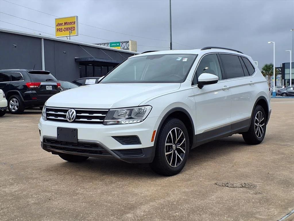 used 2021 Volkswagen Tiguan car, priced at $14,900
