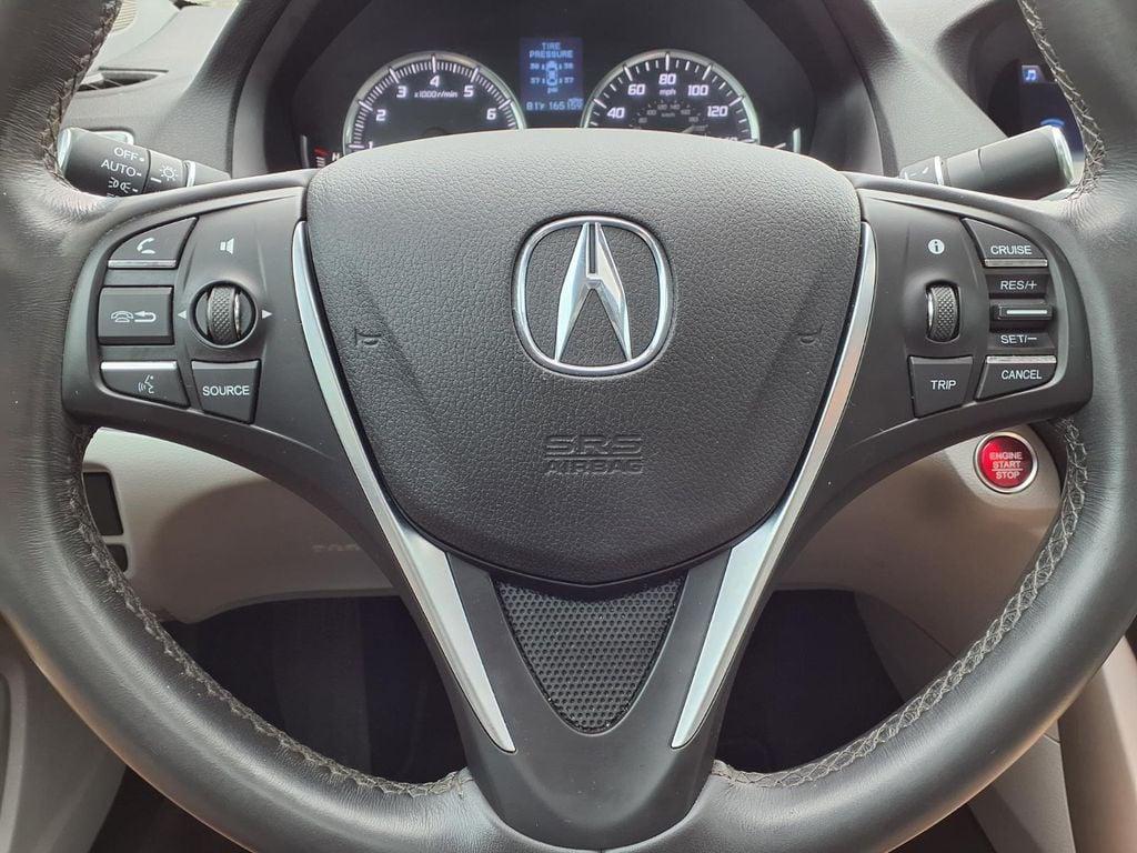 used 2015 Acura TLX car, priced at $9,500