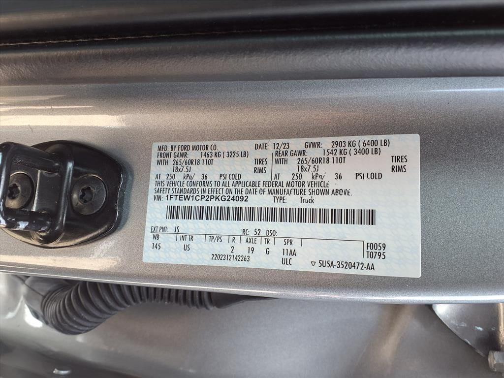 used 2023 Ford F-150 car, priced at $32,900
