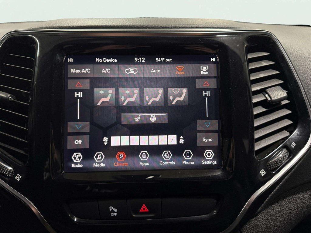 used 2019 Jeep Cherokee car, priced at $13,446