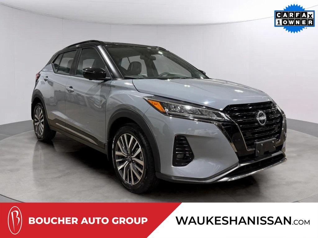 used 2023 Nissan Kicks car, priced at $18,822