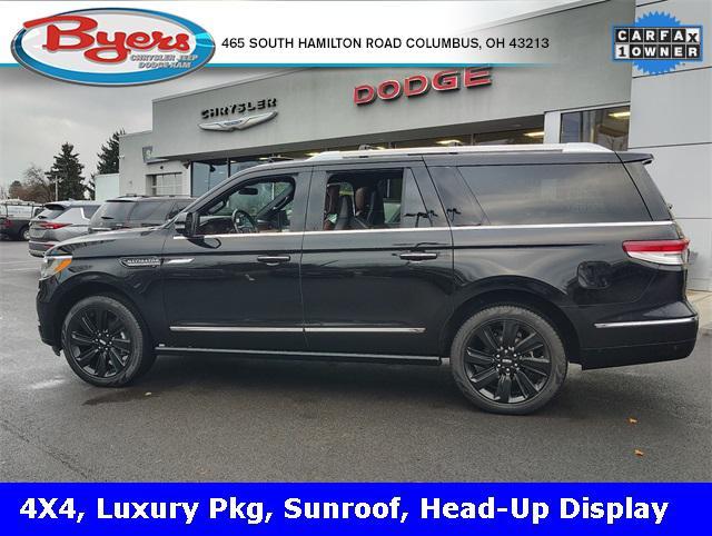 used 2022 Lincoln Navigator car, priced at $52,681