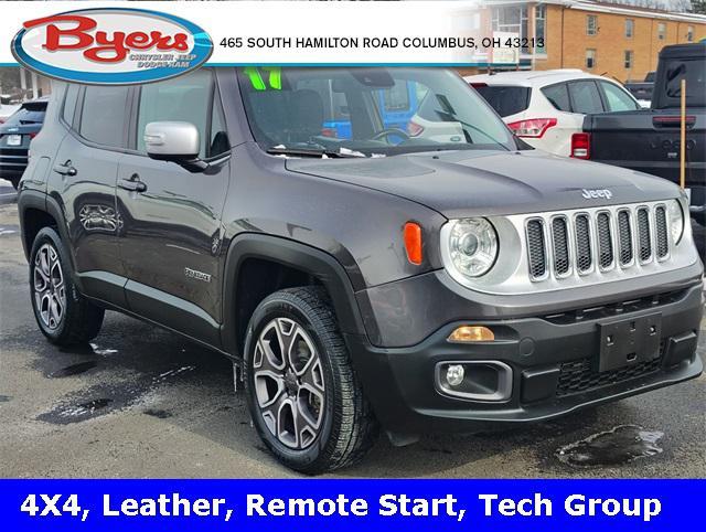 used 2017 Jeep Renegade car, priced at $12,626