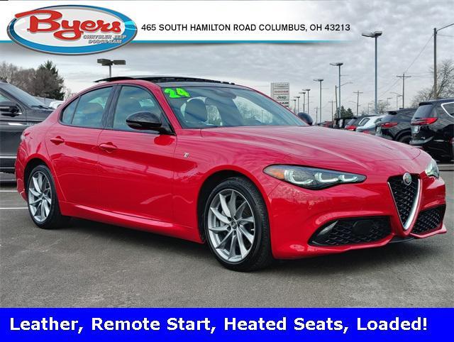 used 2024 Alfa Romeo Giulia car, priced at $27,397