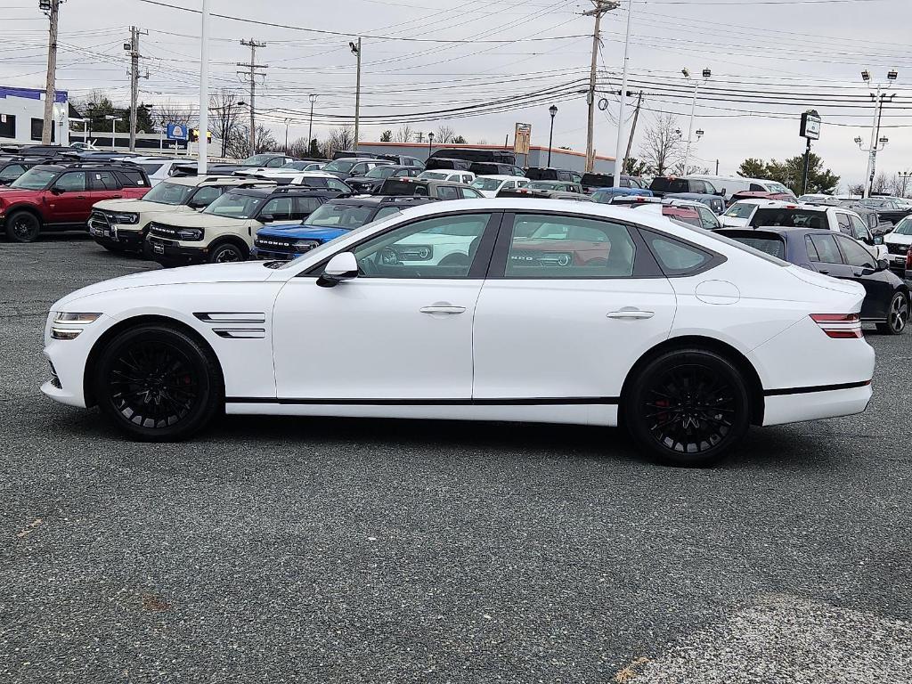 used 2023 Genesis G80 car, priced at $30,000