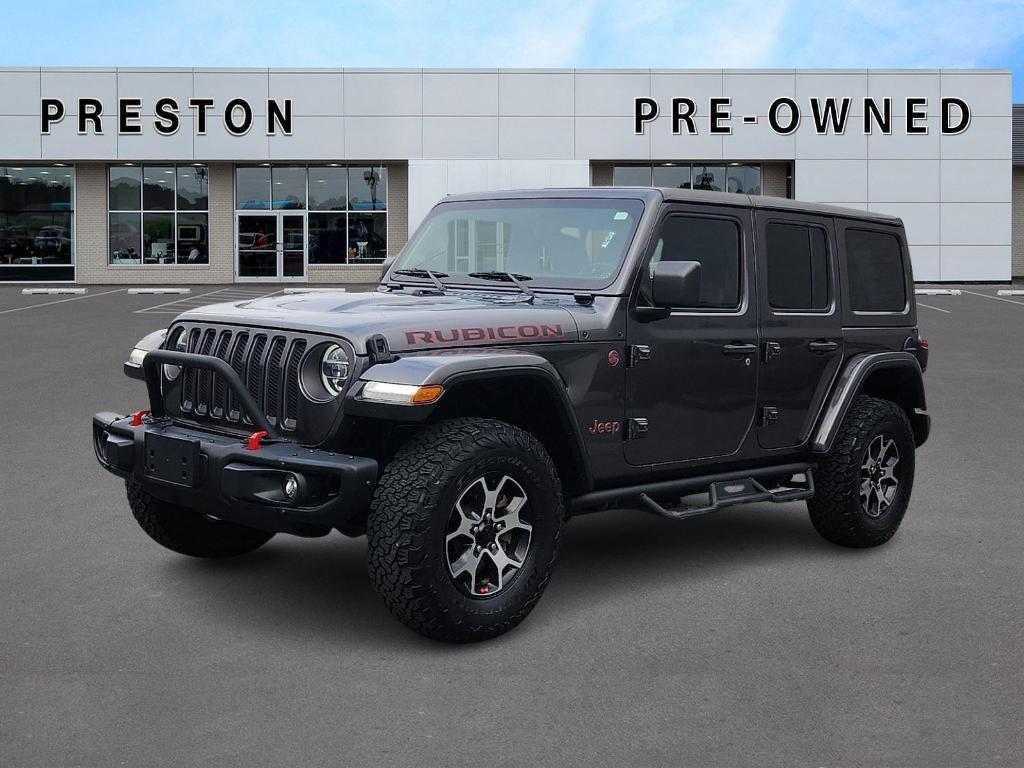 used 2021 Jeep Wrangler Unlimited car, priced at $32,000