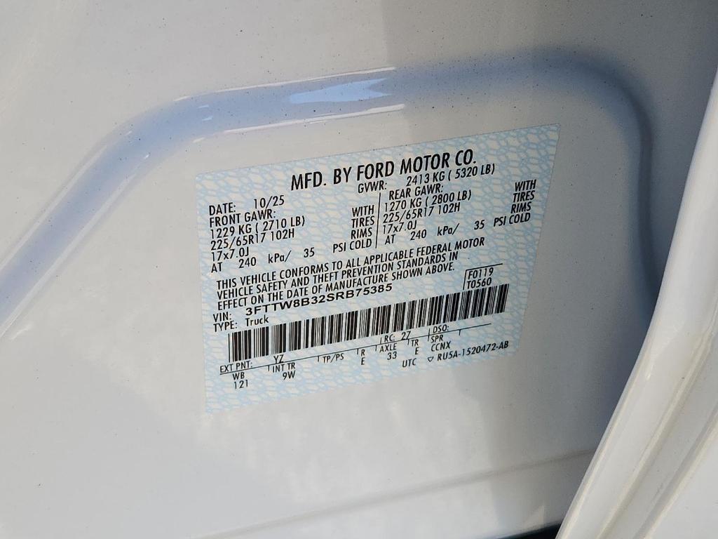 new 2025 Ford Maverick car, priced at $29,638