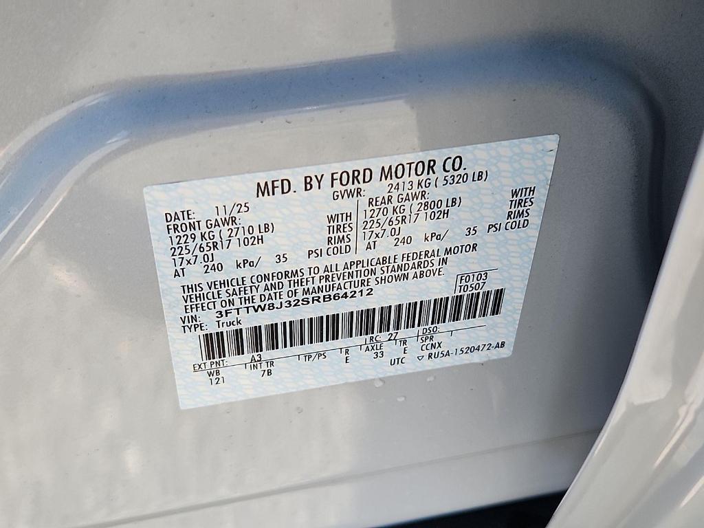 new 2025 Ford Maverick car, priced at $34,185