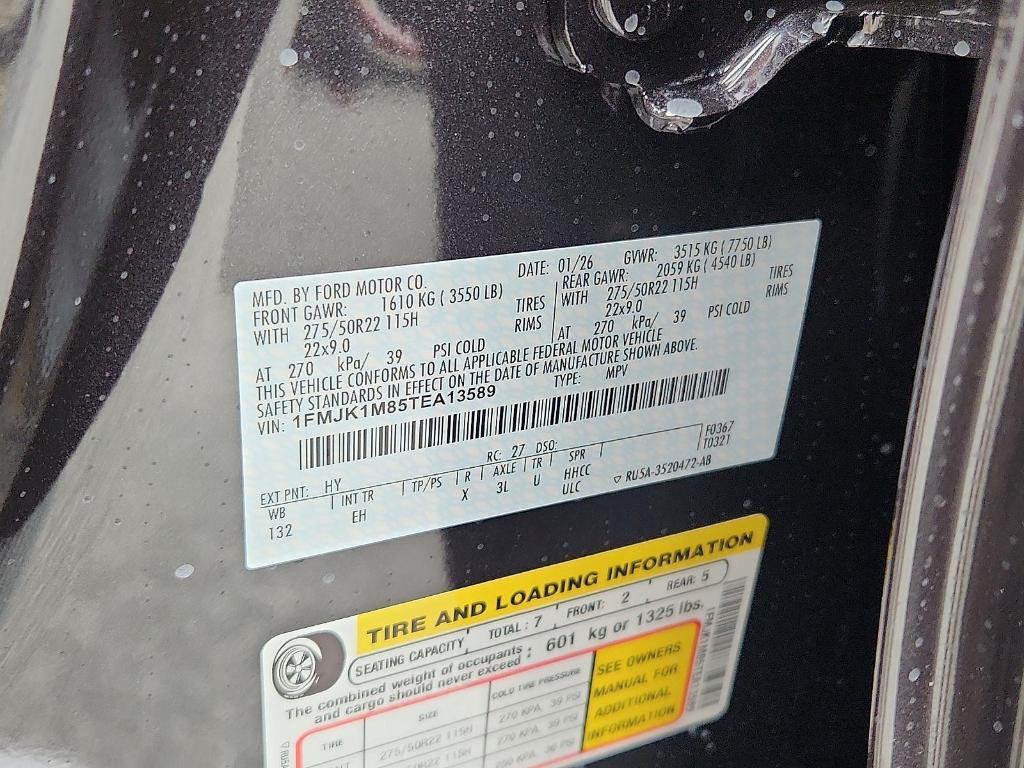 new 2026 Ford Expedition Max car, priced at $79,541