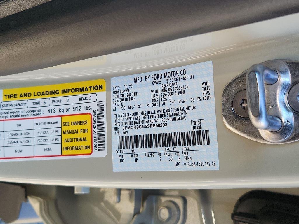 new 2025 Ford Bronco Sport car, priced at $32,038