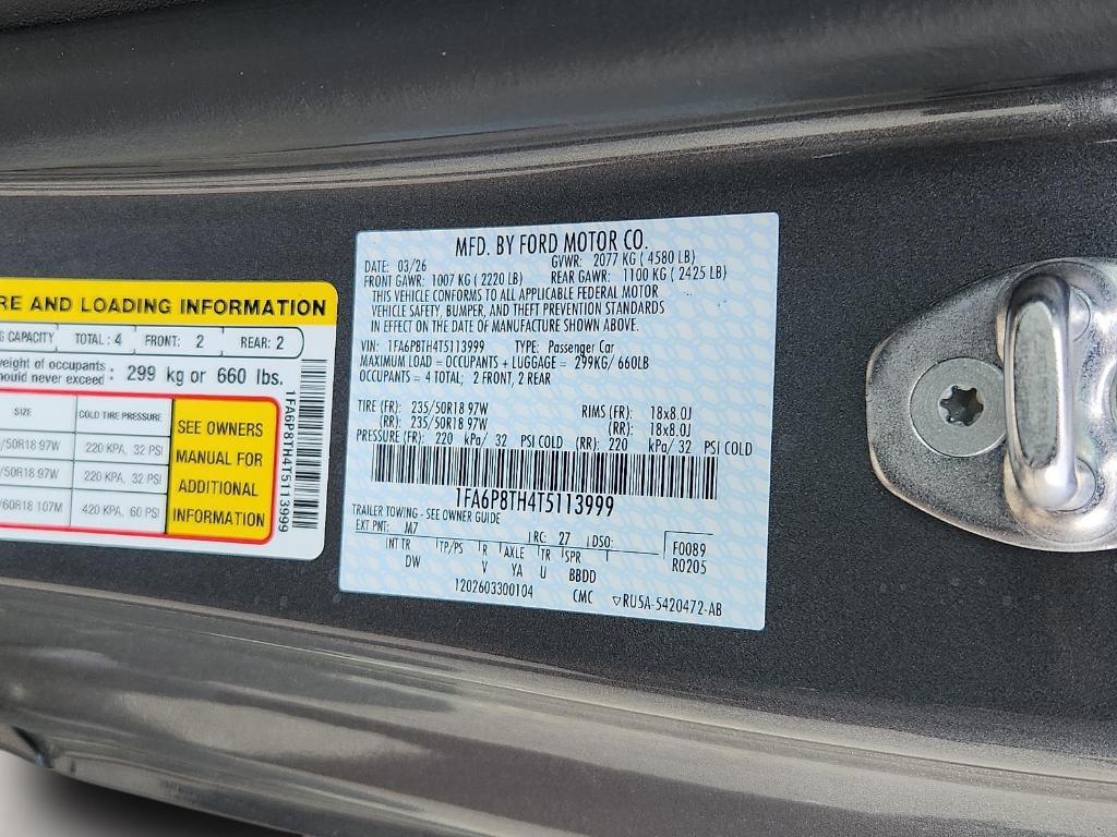 new 2026 Ford Mustang car, priced at $33,771