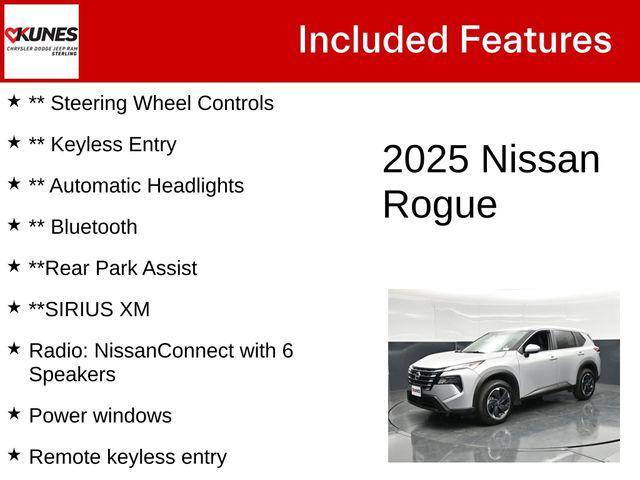 used 2025 Nissan Rogue car, priced at $22,376