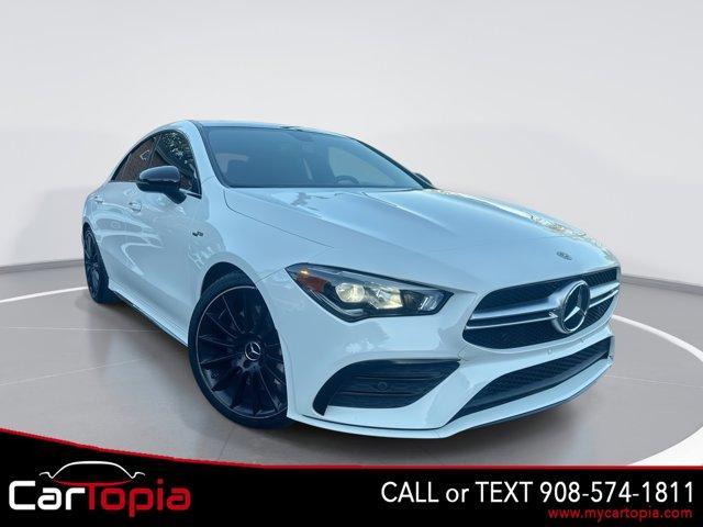 used 2022 Mercedes-Benz AMG CLA 35 car, priced at $33,500