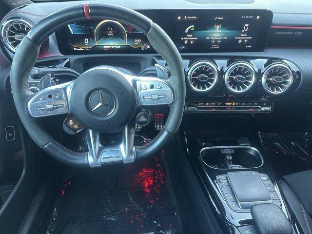 used 2022 Mercedes-Benz AMG CLA 35 car, priced at $33,500