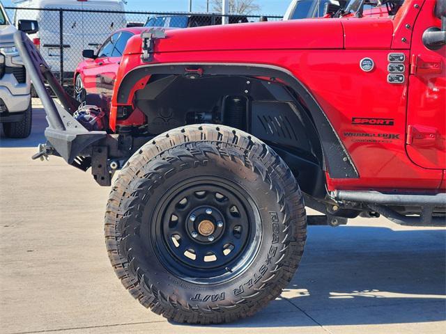 used 2018 Jeep Wrangler JK Unlimited car, priced at $19,650