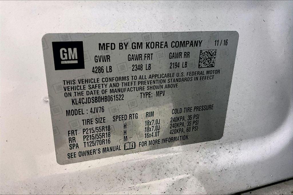 used 2017 Buick Encore car, priced at $14,500