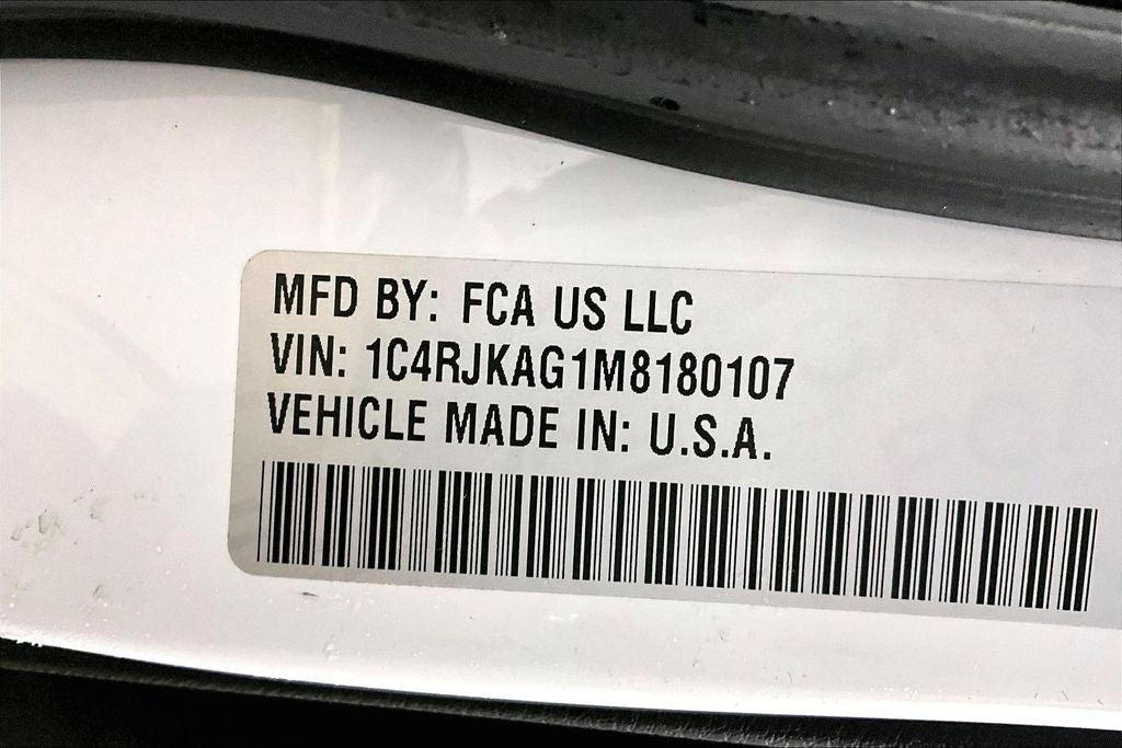 used 2021 Jeep Grand Cherokee L car, priced at $27,500