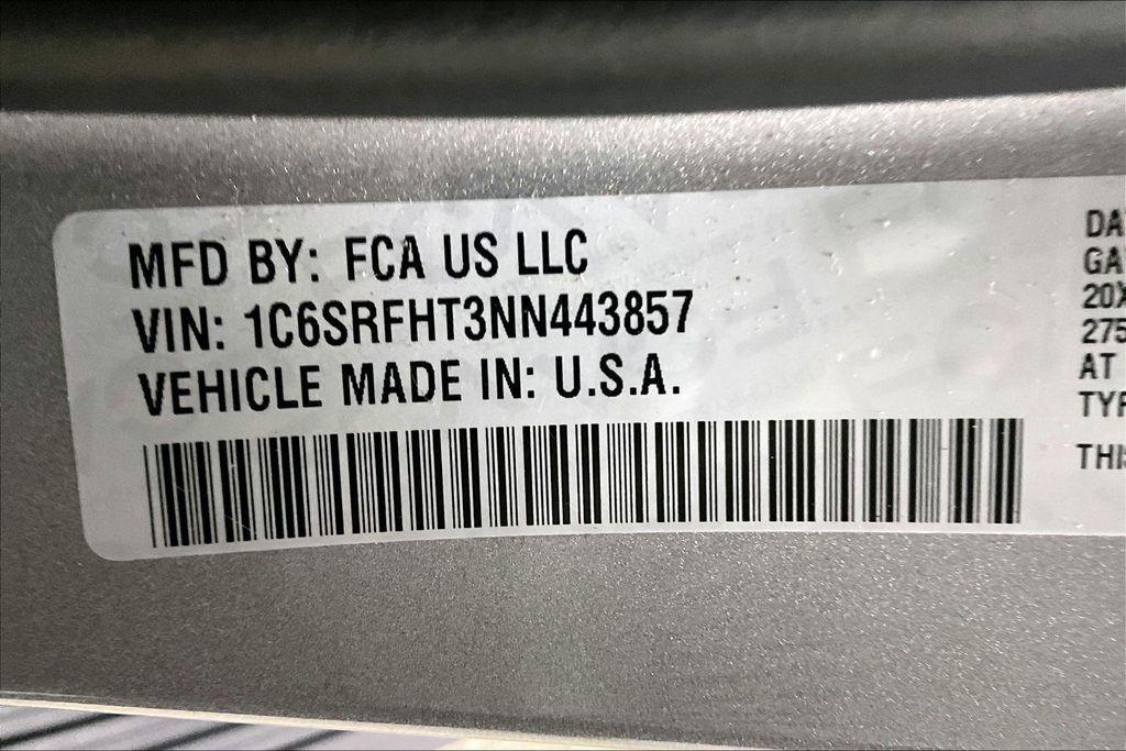 used 2022 Ram 1500 car, priced at $44,500