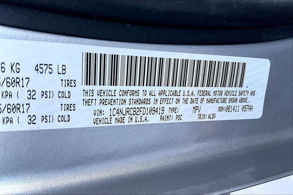 used 2015 Jeep Patriot car, priced at $10,900