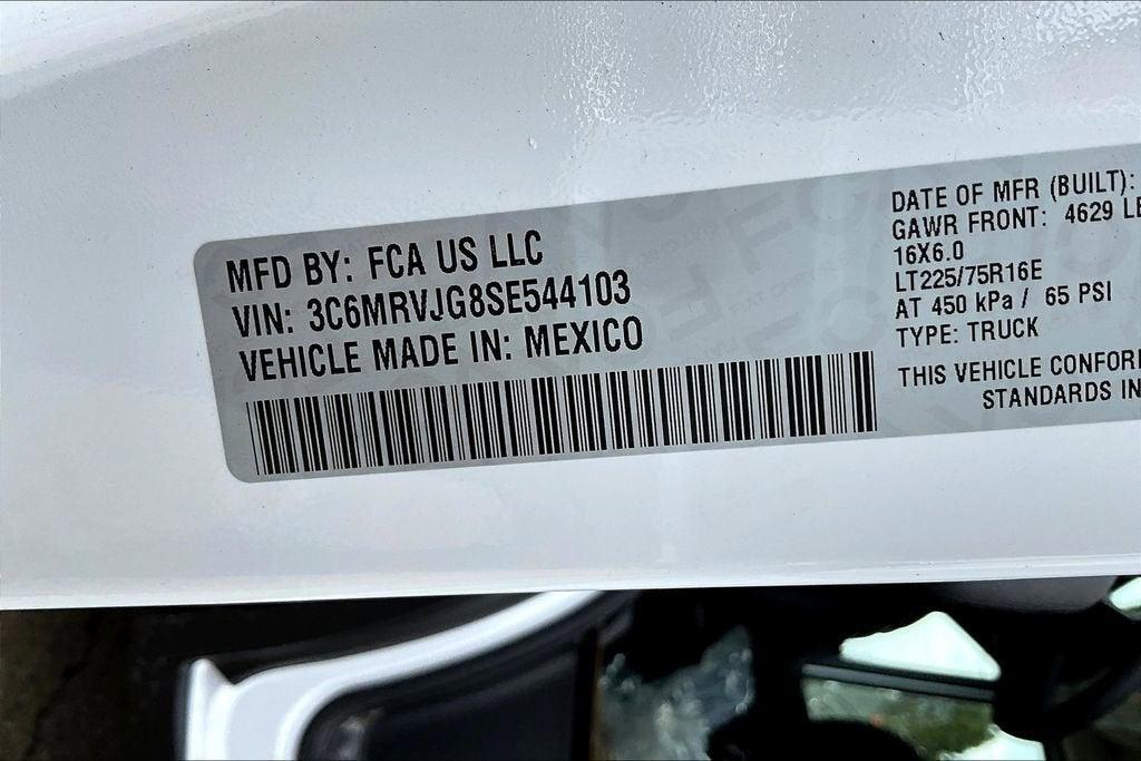 new 2025 Ram ProMaster 3500 car, priced at $46,500