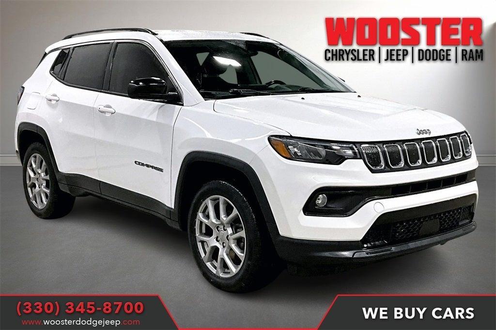 used 2022 Jeep Compass car, priced at $21,000