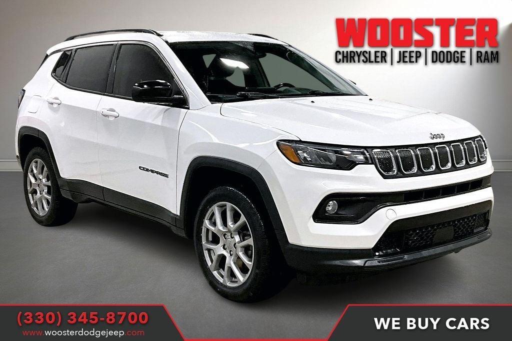 used 2022 Jeep Compass car, priced at $20,500