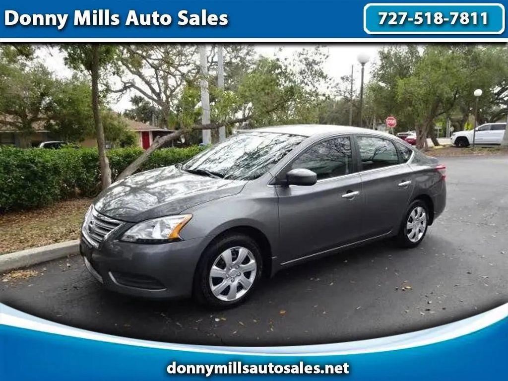 used 2015 Nissan Sentra car, priced at $5,400