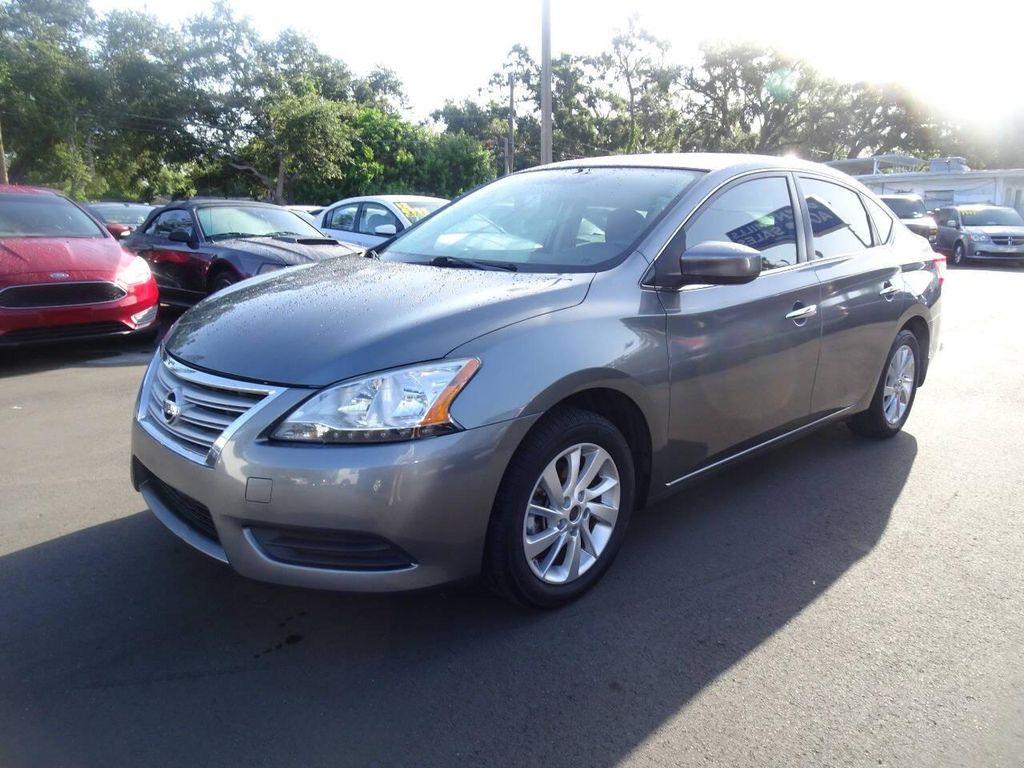 used 2015 Nissan Sentra car, priced at $5,400