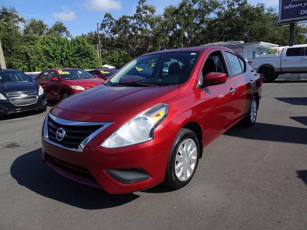 used 2017 Nissan Versa car, priced at $5,900