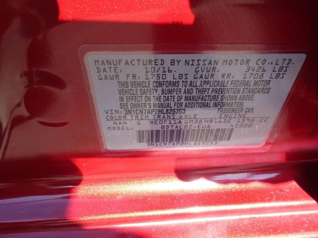 used 2017 Nissan Versa car, priced at $5,900