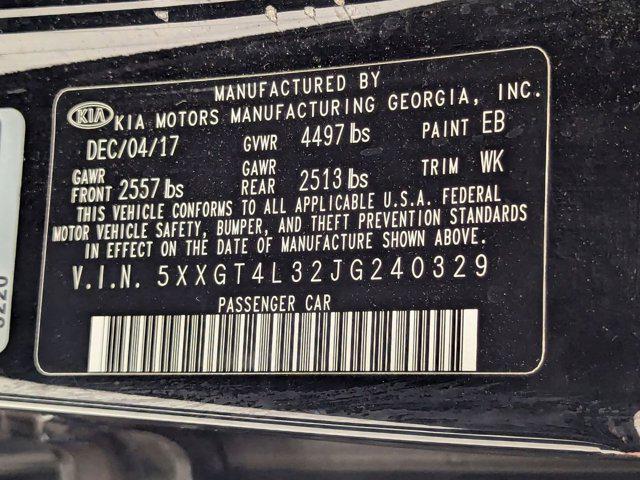 used 2018 Kia Optima car, priced at $10,396