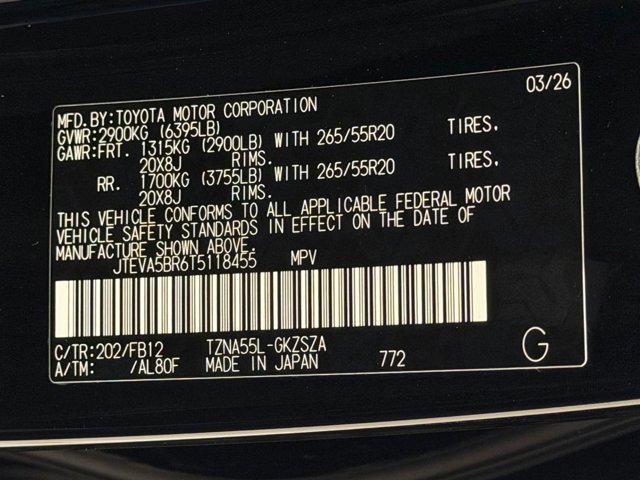new 2026 Toyota 4Runner car, priced at $54,120