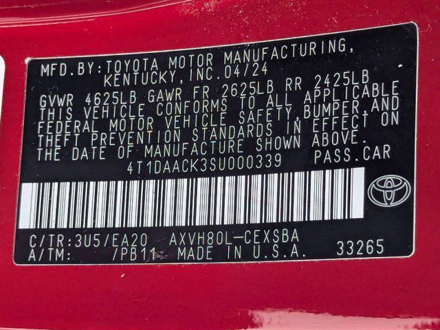 used 2025 Toyota Camry car, priced at $27,998