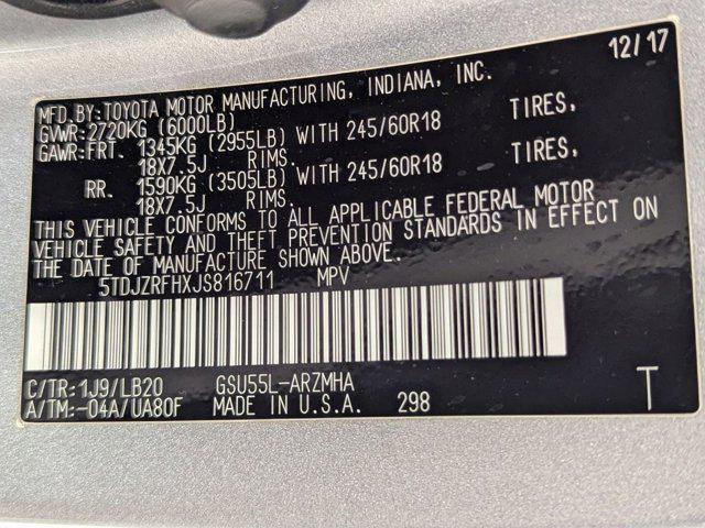 used 2018 Toyota Highlander car, priced at $21,999