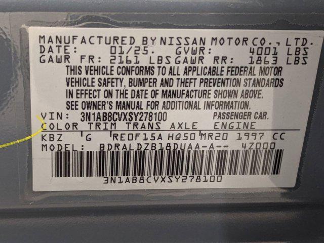 used 2025 Nissan Sentra car, priced at $18,898