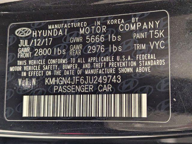 used 2018 Genesis G80 car, priced at $16,996