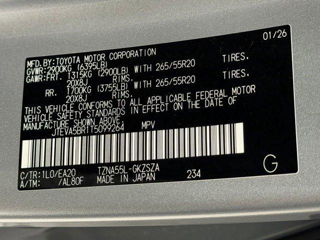 new 2026 Toyota 4Runner car, priced at $55,143