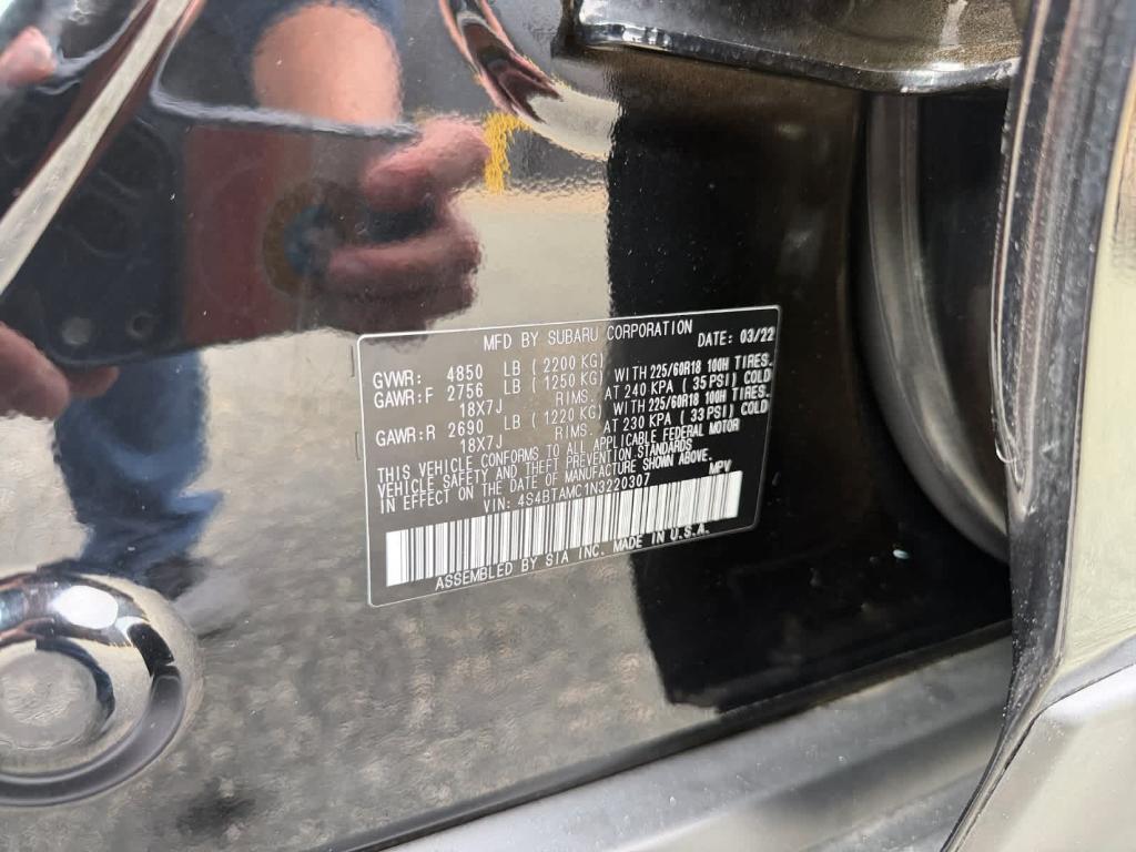 used 2022 Subaru Outback car, priced at $27,995