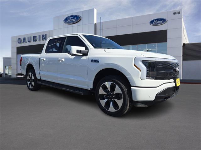 new 2025 Ford F-150 Lightning car, priced at $79,491